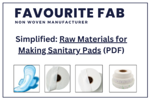 Raw materials for making sanitary pads pdf