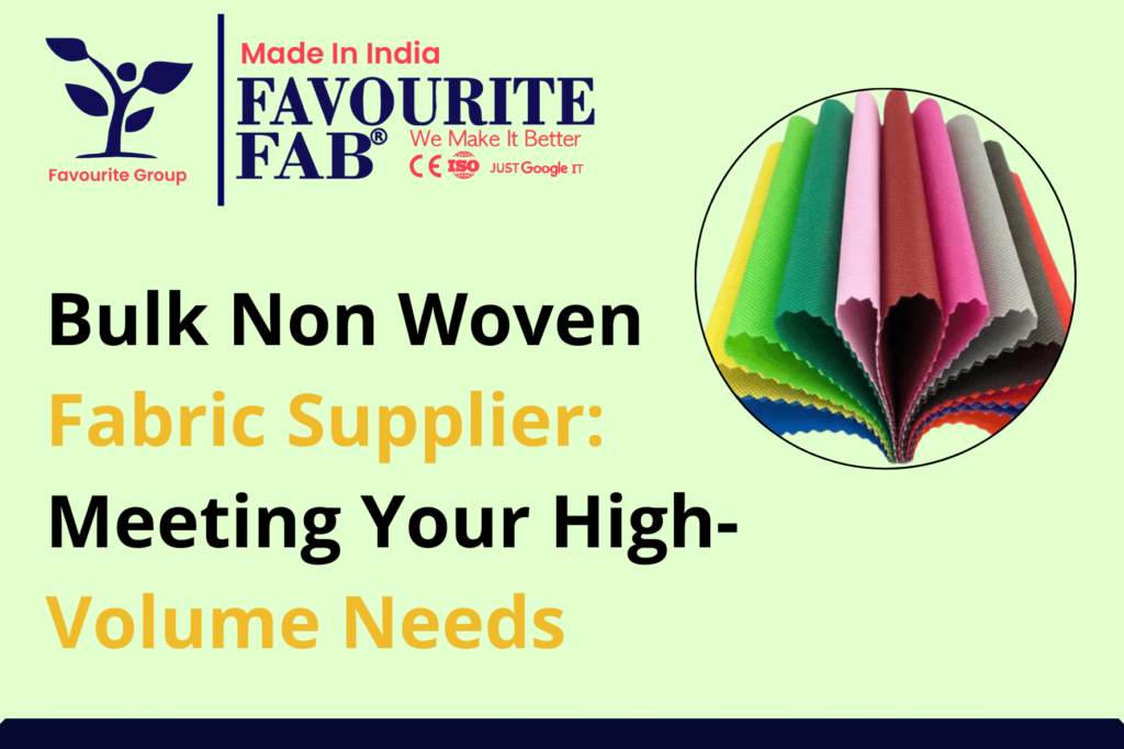nonwoven fabric supplier