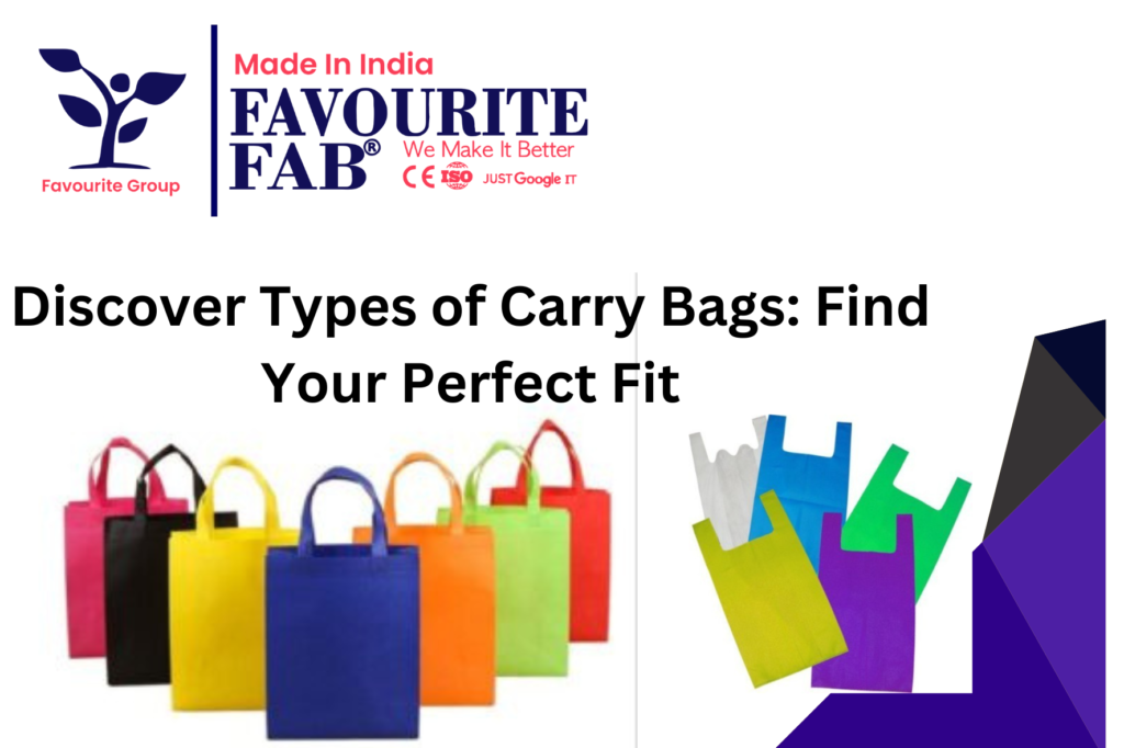 Types of Carry Bags